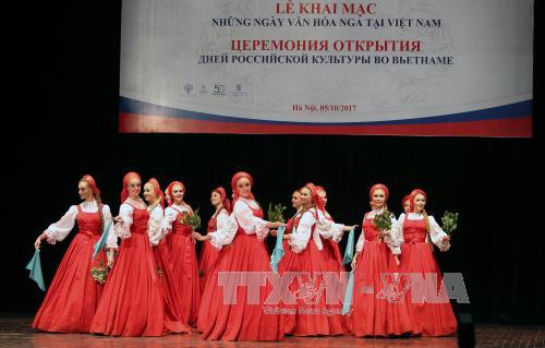 Khai mạc Những ngày văn hóa Nga tại Việt Nam